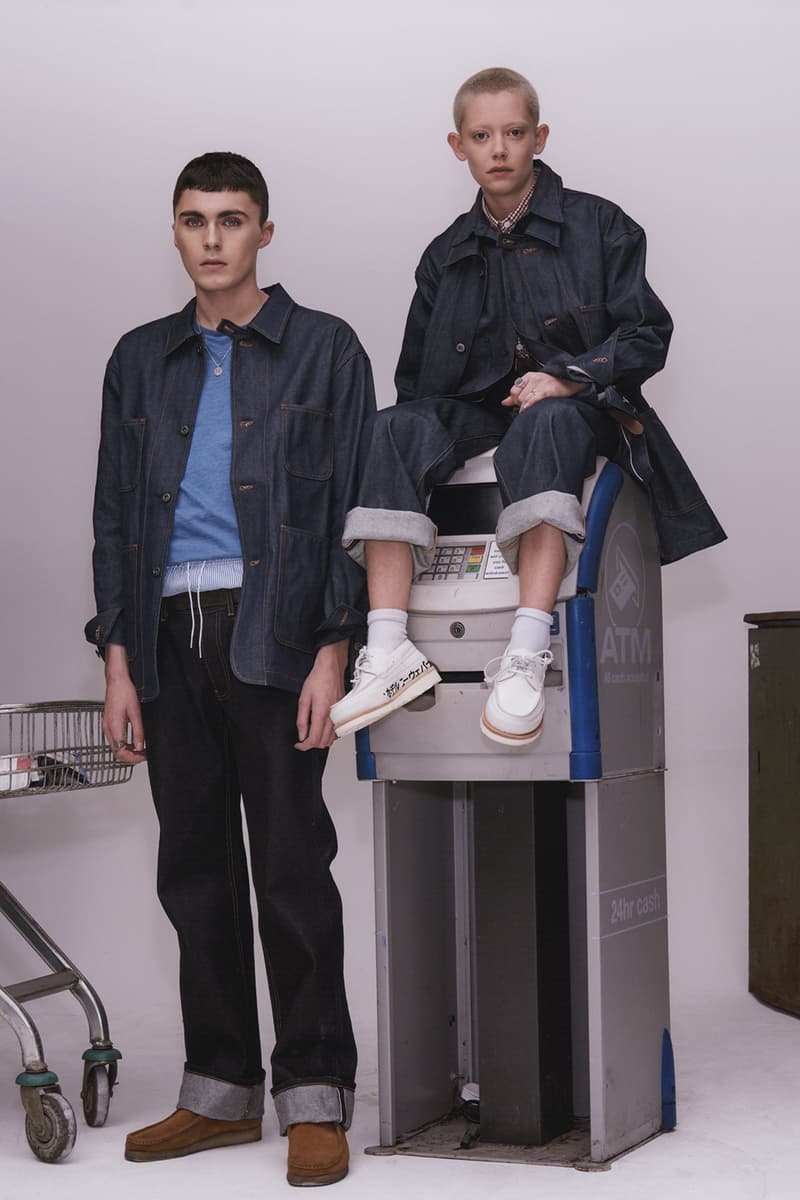 ULLAC London Helsink Italian Dini Gender Neutral Denim Workwear Collection