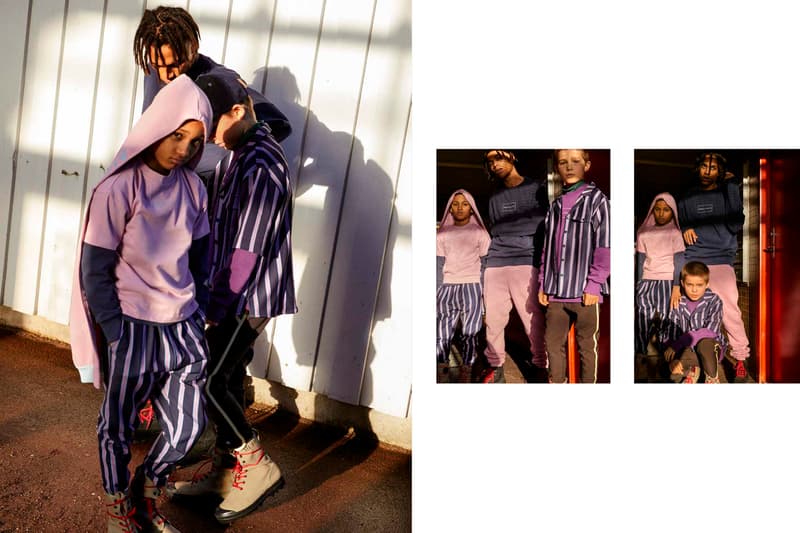 Unauthorized 2018 Fall Winter Collection Lookbook Denmark Father Son Athleisure sweatpants tracksuit