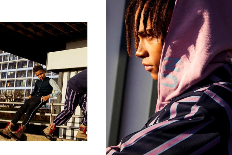 Unauthorized 2018 Fall Winter Collection Lookbook Denmark Father Son Athleisure sweatpants tracksuit