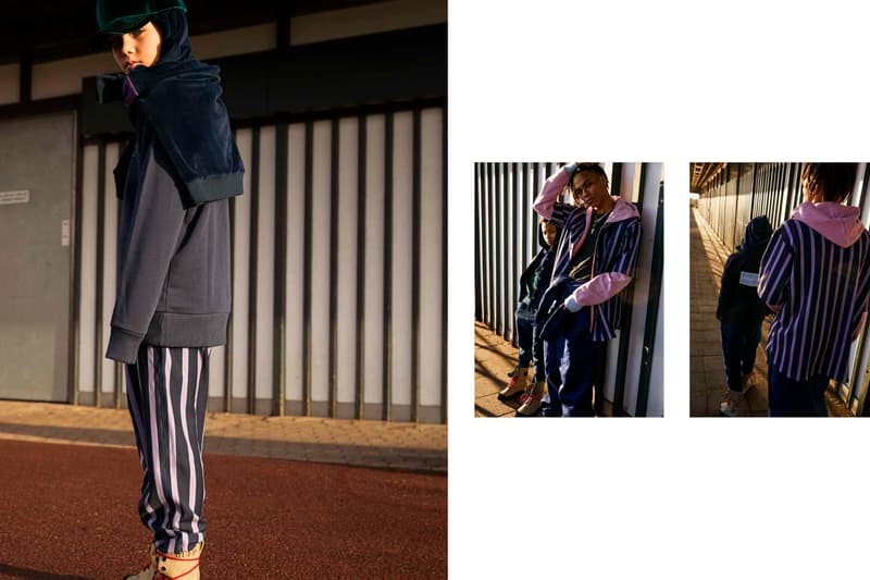 Unauthorized 2018 Fall Winter Collection Lookbook Denmark Father Son Athleisure sweatpants tracksuit