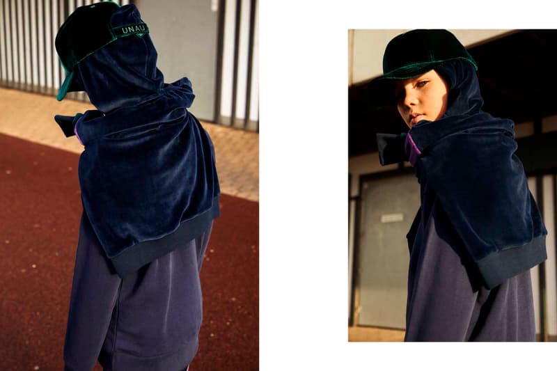 Unauthorized 2018 Fall Winter Collection Lookbook Denmark Father Son Athleisure sweatpants tracksuit