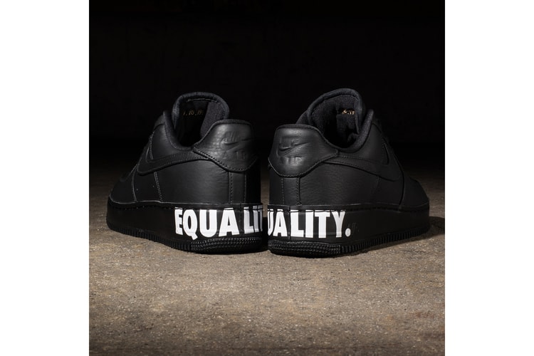 UNDEFEATED Shows off New "Equality" Air Force 1