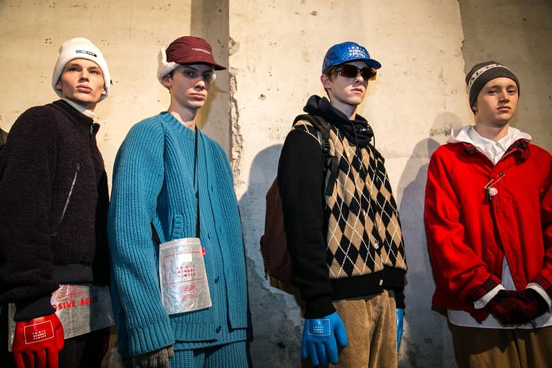 UNDERCOVER Fall/Winter 2018 Pitti Uomo 93 Backstage Imagery Kubrick 2001: A Space Odyssey Virgil Abloh Off-White J.W.Anderson