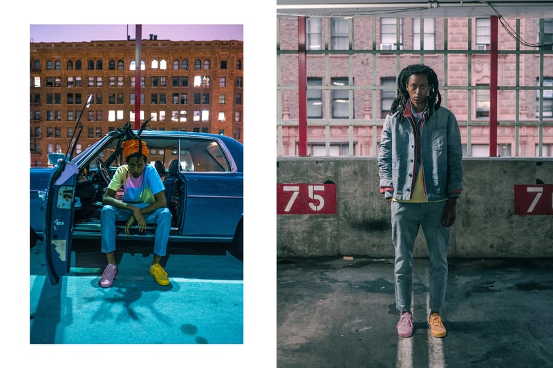 Union Private Label Inner City Blues Editorial  vans color tie dye lookbooks streetwear downtown la