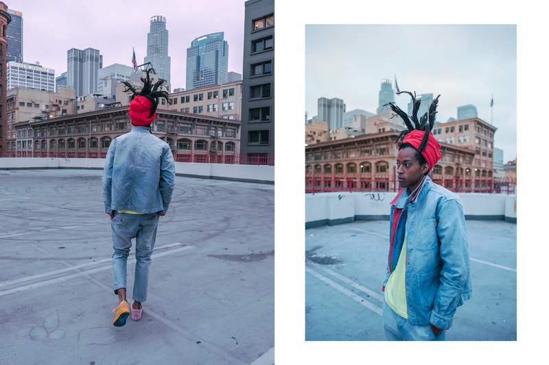Union Private Label Inner City Blues Editorial  vans color tie dye lookbooks streetwear downtown la