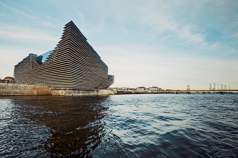 V&A Dundee Museum of Design Kengo Kuma Architecture Opening date scotland