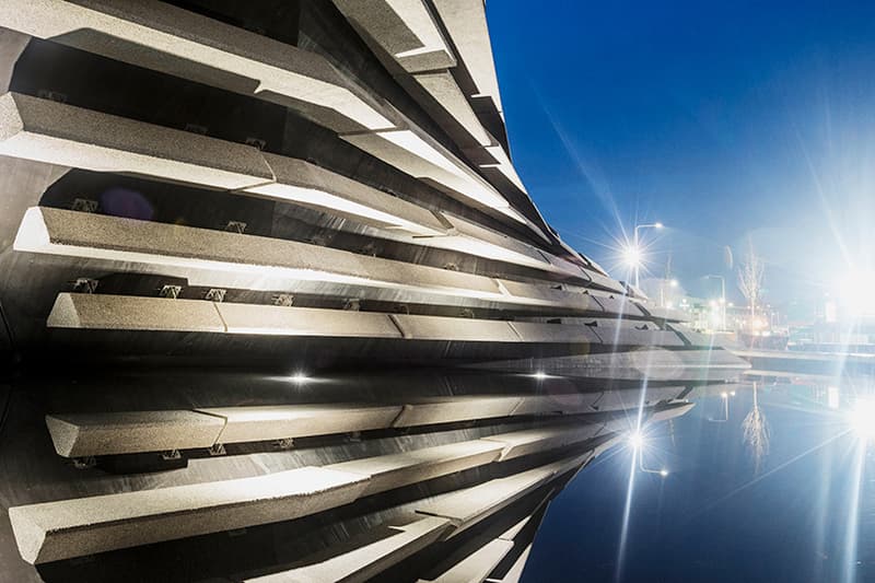 V&A Dundee Museum of Design Kengo Kuma Architecture Opening date scotland