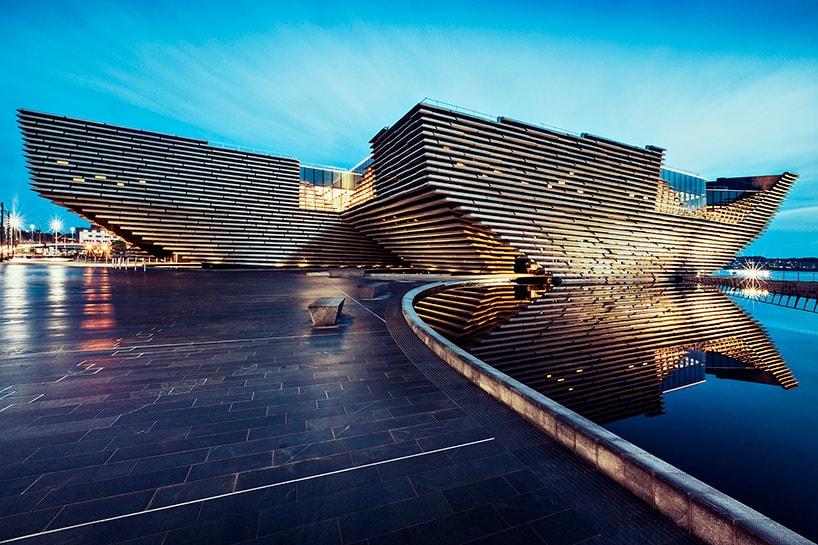 V&A Dundee Museum of Design Kengo Kuma Architecture Opening date scotland