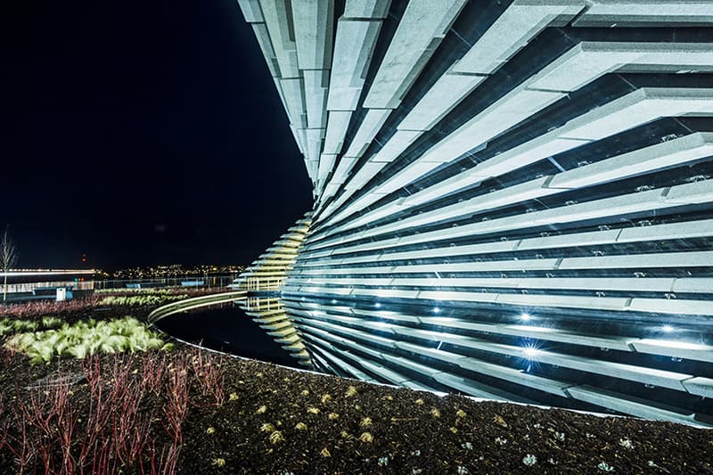 V&A Dundee Museum of Design Kengo Kuma Architecture Opening date scotland