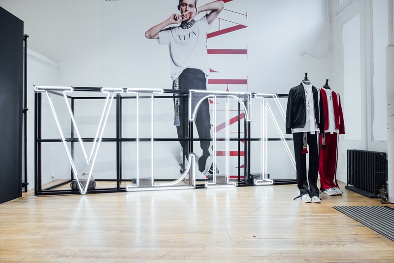 Valentino VLTN New York Men's Pop-Up fashion streetwear couture  Pierpaolo Piccioli