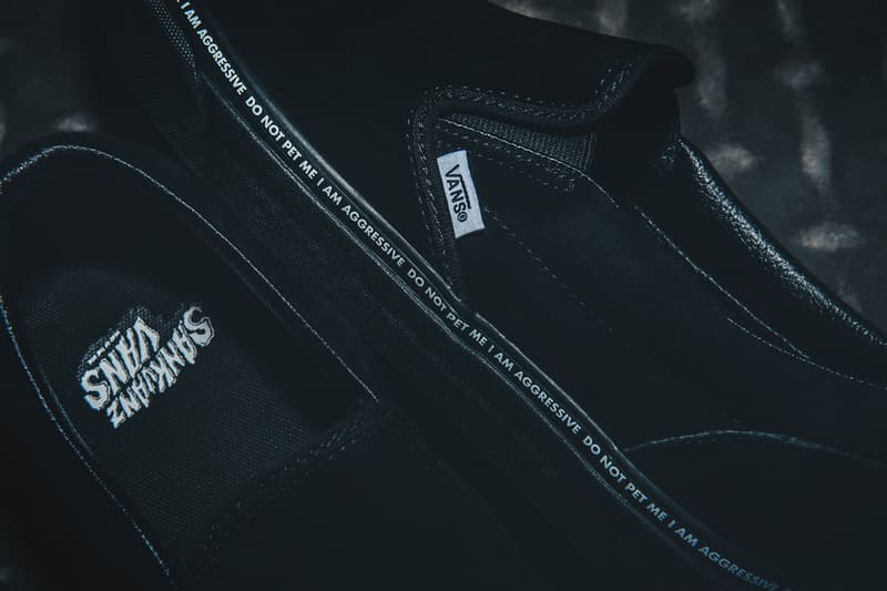 Vans SANKUANZ Year of the Dog Zodiac Footwear Classic Slip-On Style 36 Era mischief liful