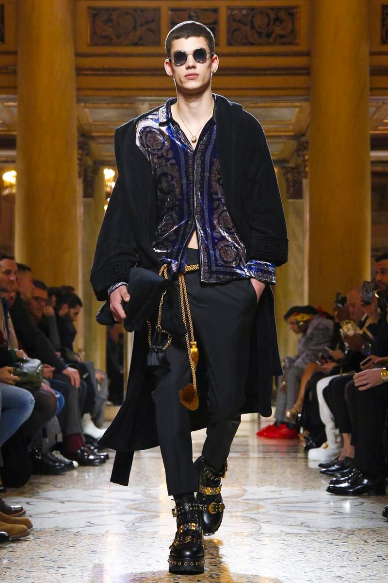 Versace 2018 Fall/Winter Collection milan fashion week men's 2018 fall winter