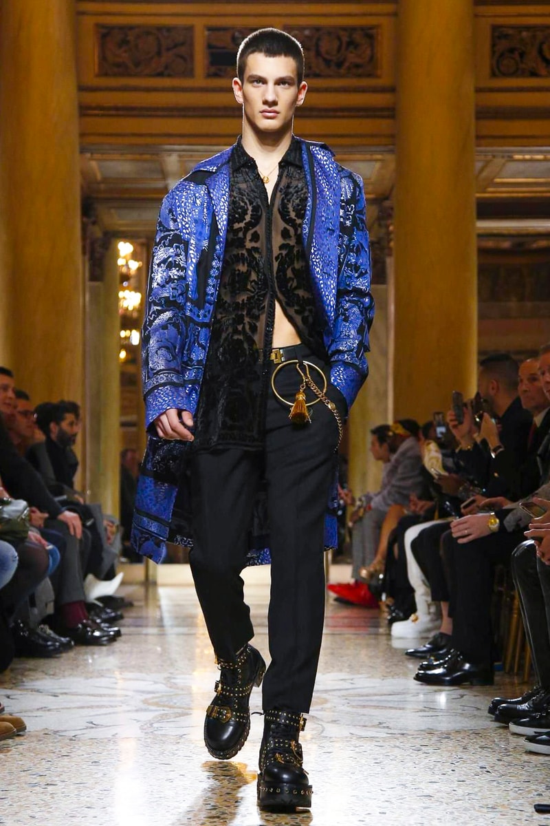 Versace 2018 Fall/Winter Collection milan fashion week men's 2018 fall winter