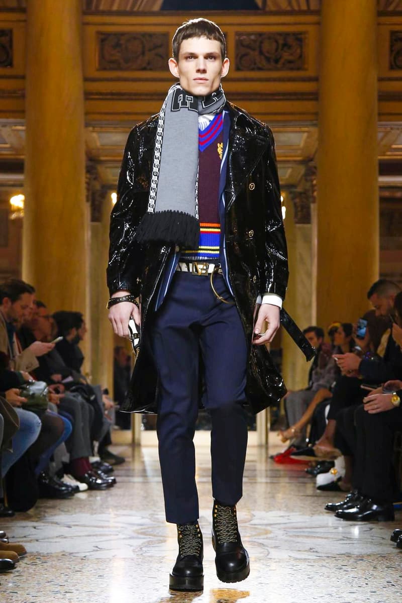 Versace 2018 Fall/Winter Collection milan fashion week men's 2018 fall winter