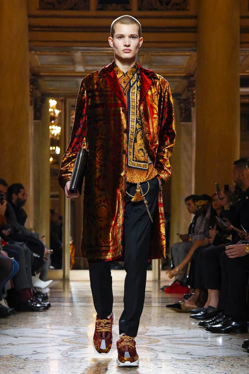 Versace 2018 Fall/Winter Collection milan fashion week men's 2018 fall winter