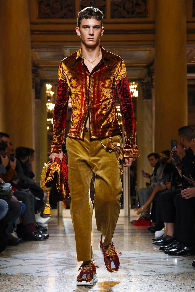 Versace 2018 Fall/Winter Collection milan fashion week men's 2018 fall winter