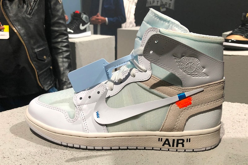 Virgil Abloh Air Jordan 1 White Colorway Closer Look Jordan Brand Nike Off White Future Of Flight