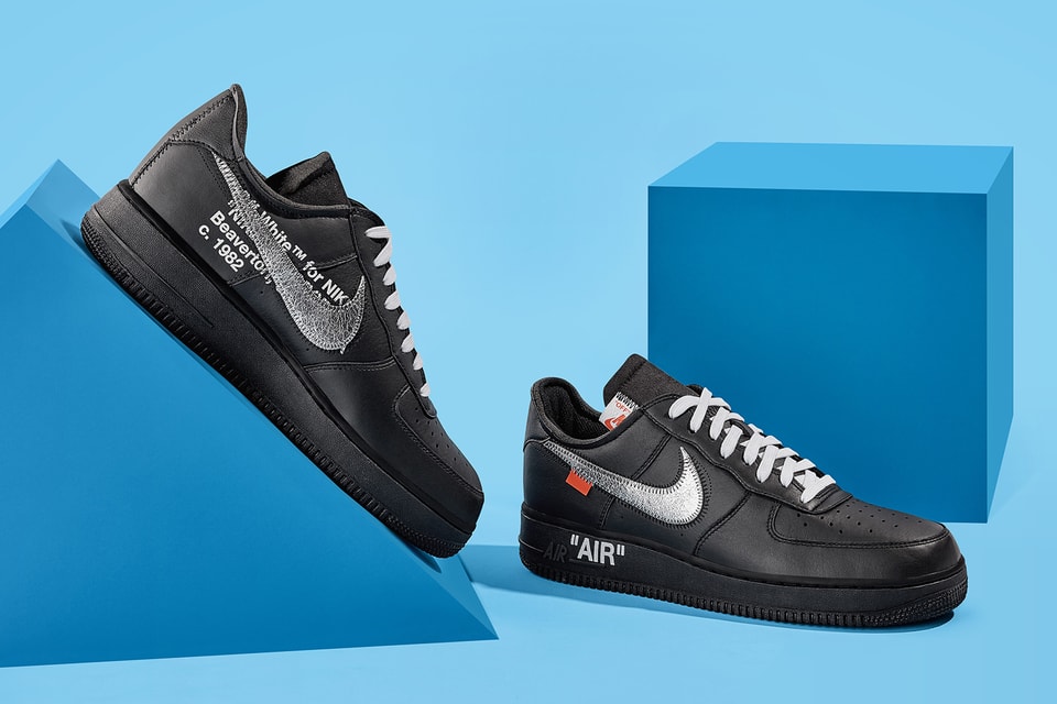 Virgil Abloh x Nike AF1 MoMA Black Release Info