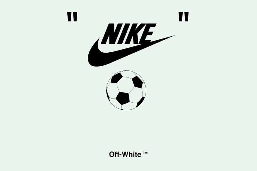 logo off white x nike