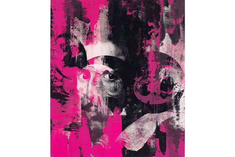 Virgil Abloh Takashi Murakami Gagosian Gallery off white print collaboration