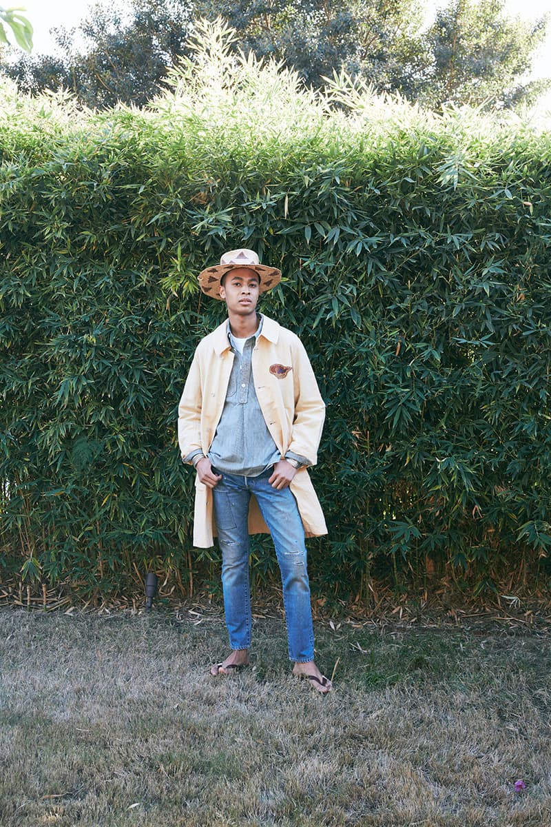 visvim 2018 Spring Summer Collection Lookbook hiroki nakamura japan sanjuro skagway fbt fashion clothing menswear men's streetwear workwear denim jeans footwear boots sneakers headwear hats