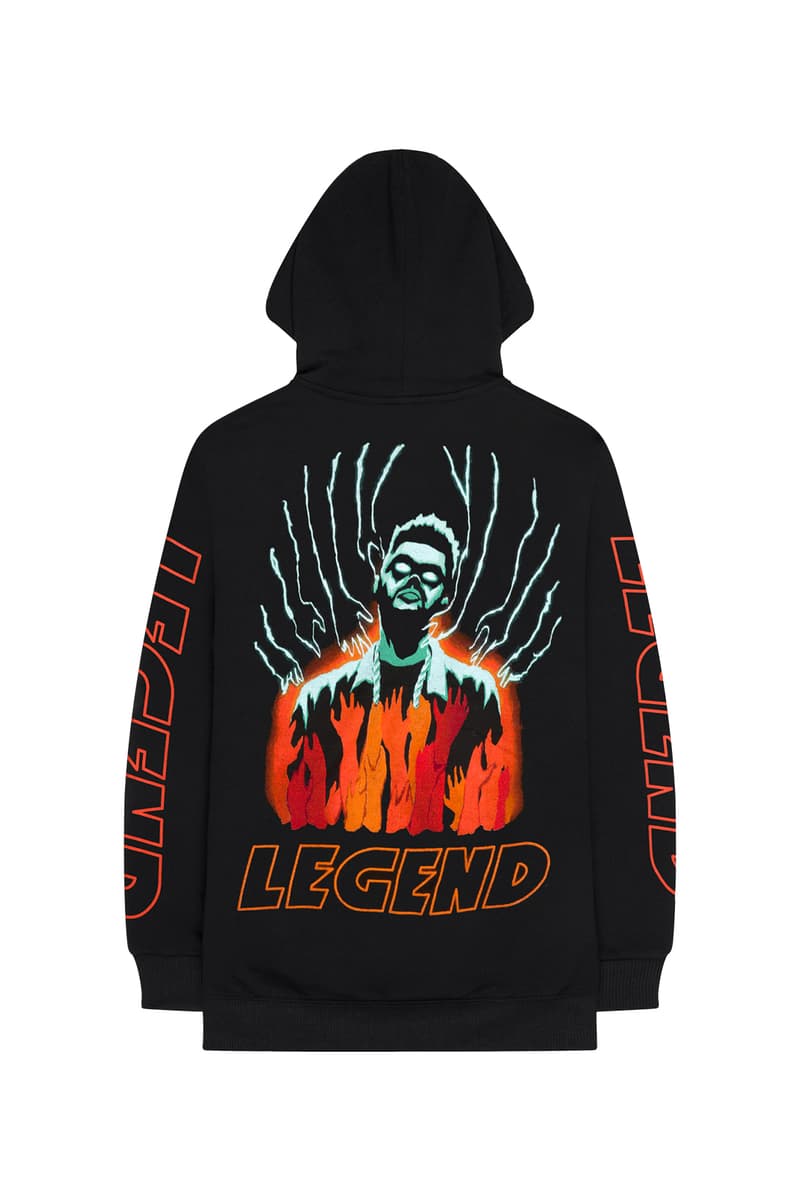 The Weeknd Starboy LEGEND OF THE FALL PHASE TWO Tour Merch Drop Limited Edition 96 hours web store sale