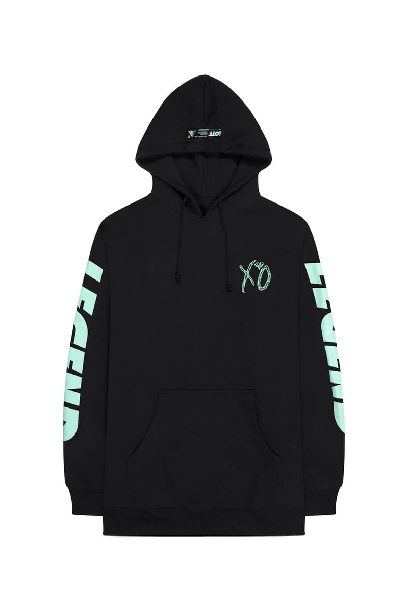 The Weeknd Starboy LEGEND OF THE FALL PHASE TWO Tour Merch Drop Limited Edition 96 hours web store sale