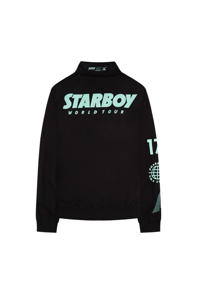 The Weeknd Starboy LEGEND OF THE FALL PHASE TWO Tour Merch Drop Limited Edition 96 hours web store sale