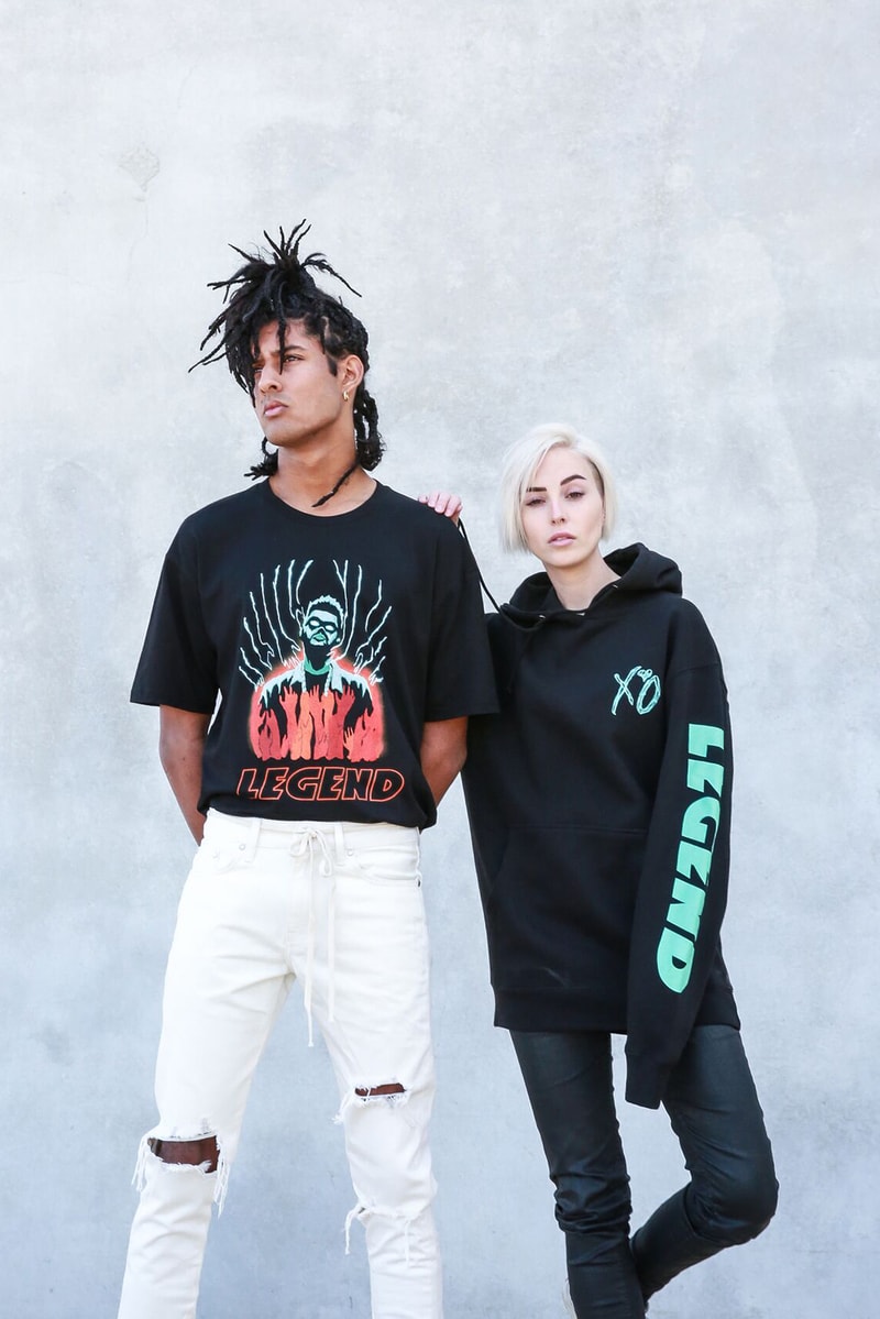 The Weeknd Starboy LEGEND OF THE FALL PHASE TWO Tour Merch Drop Limited Edition 96 hours web store sale