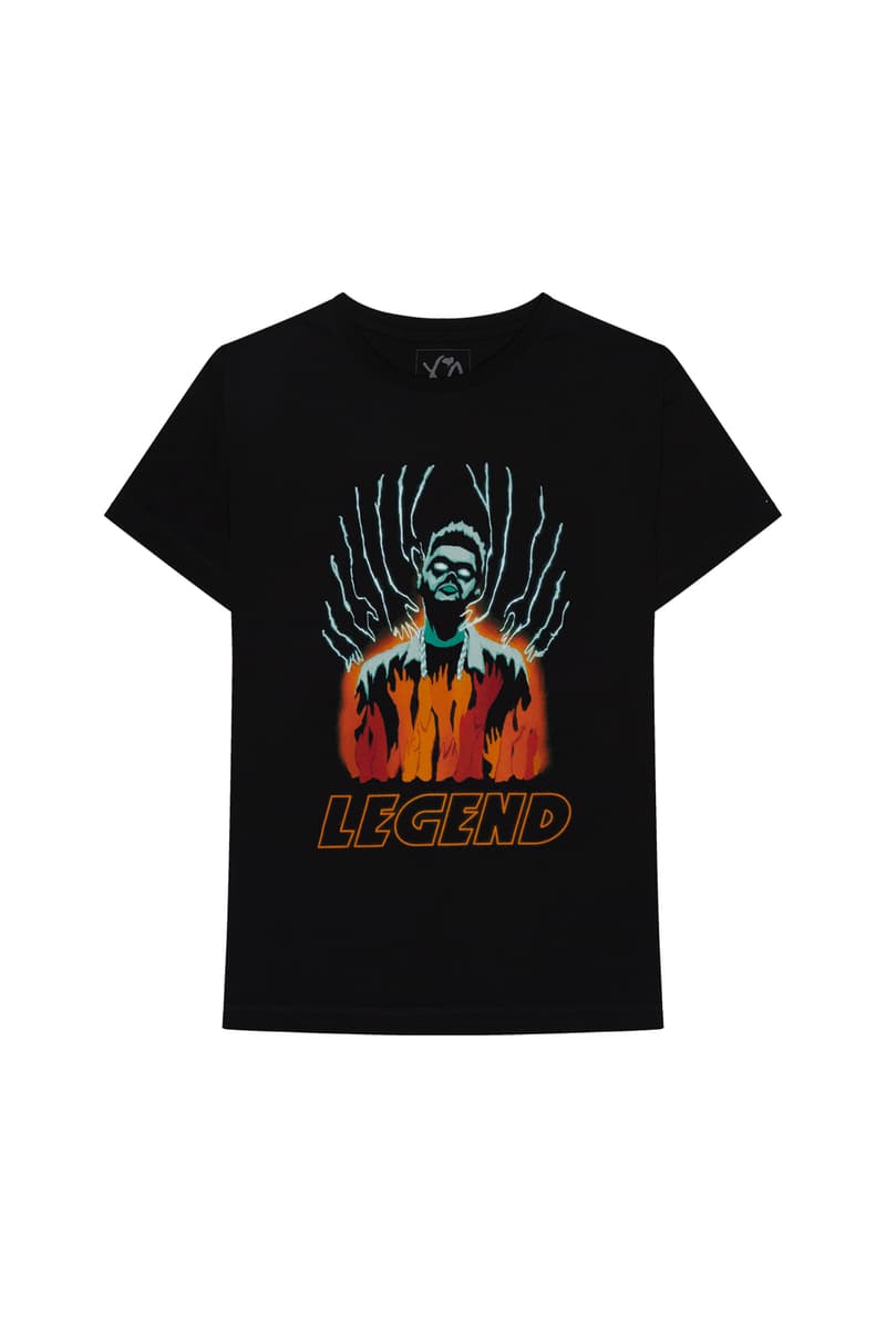 The Weeknd Starboy LEGEND OF THE FALL PHASE TWO Tour Merch Drop Limited Edition 96 hours web store sale