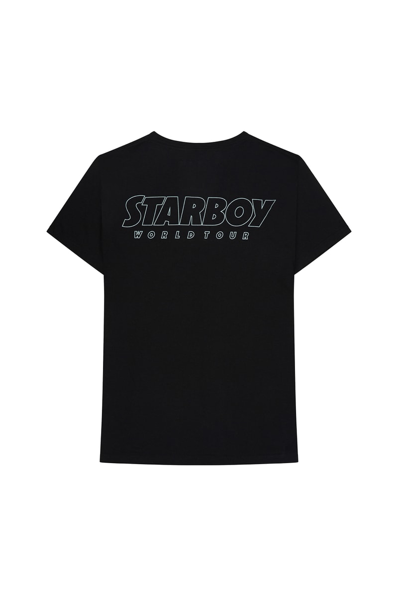 The Weeknd Starboy LEGEND OF THE FALL PHASE TWO Tour Merch Drop Limited Edition 96 hours web store sale