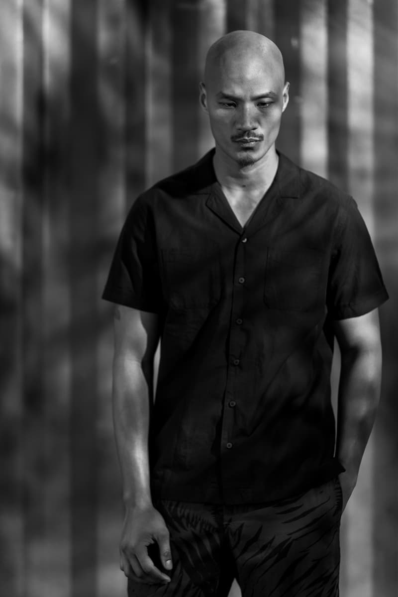 wings+horns Spring Summer 2018 Lookbook Jacket Coat T-shirt Shirt Pant Short Cap