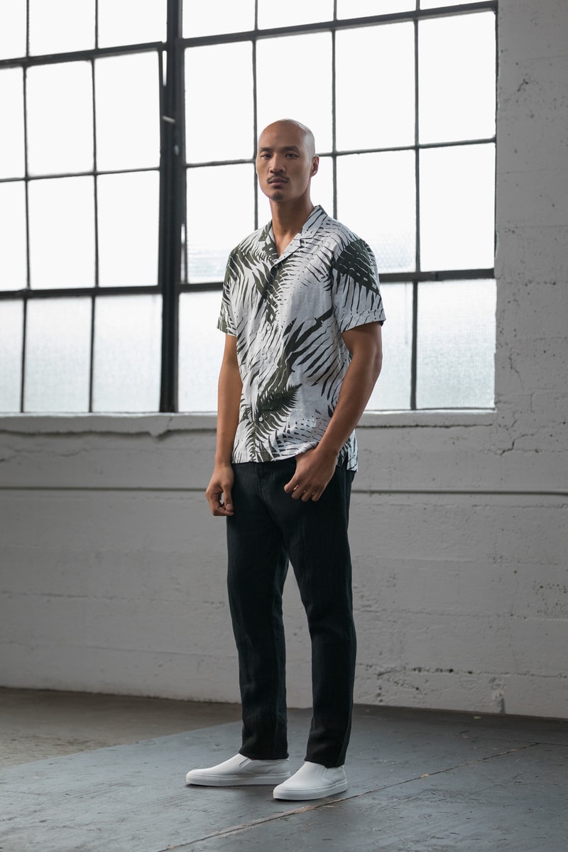 wings+horns Spring Summer 2018 Lookbook Jacket Coat T-shirt Shirt Pant Short Cap