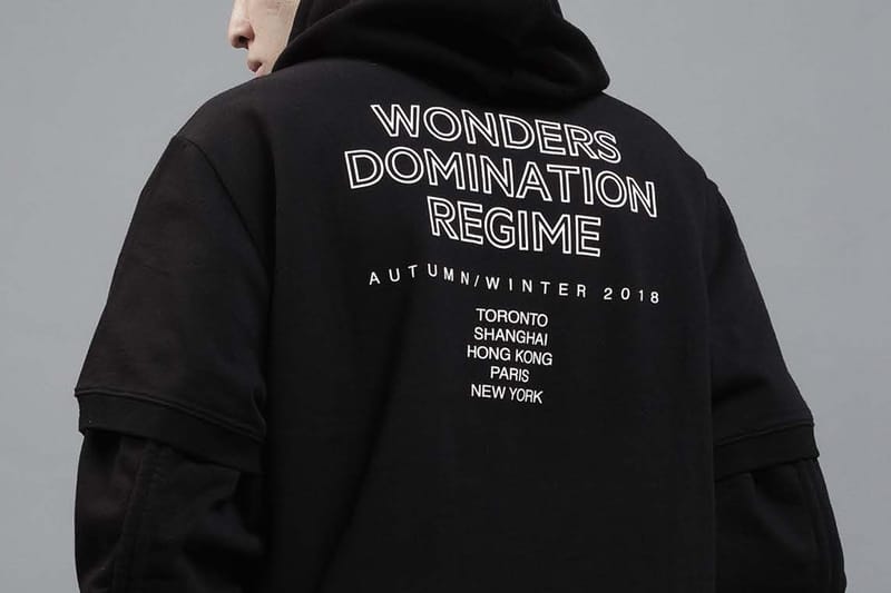 Wonders Fall/Winter 2018 "Don't Give Up" Collection Highlights Eclecticism in Streetwear