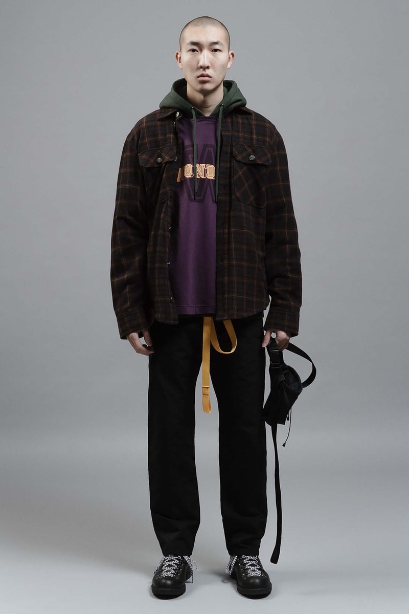 Wonders Fall Winter 2018 Don't Give up Collection Lookbook Jacket Hoodie T-Shirts Pants