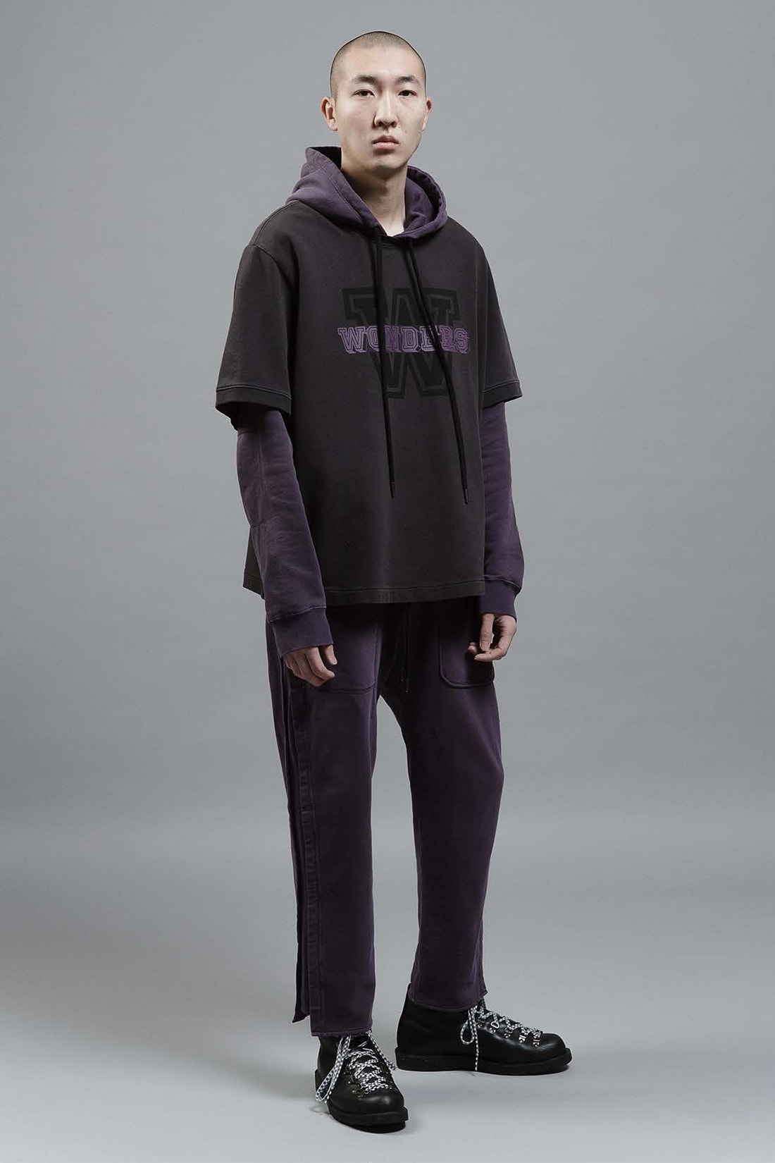Wonders Fall Winter 2018 Don't Give up Collection Lookbook Jacket Hoodie T-Shirts Pants
