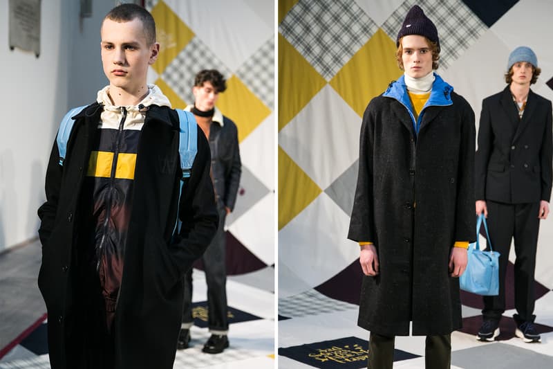Wood Wood 2018 Fall/Winter Backstage Imagery London Fashion Week: Men's