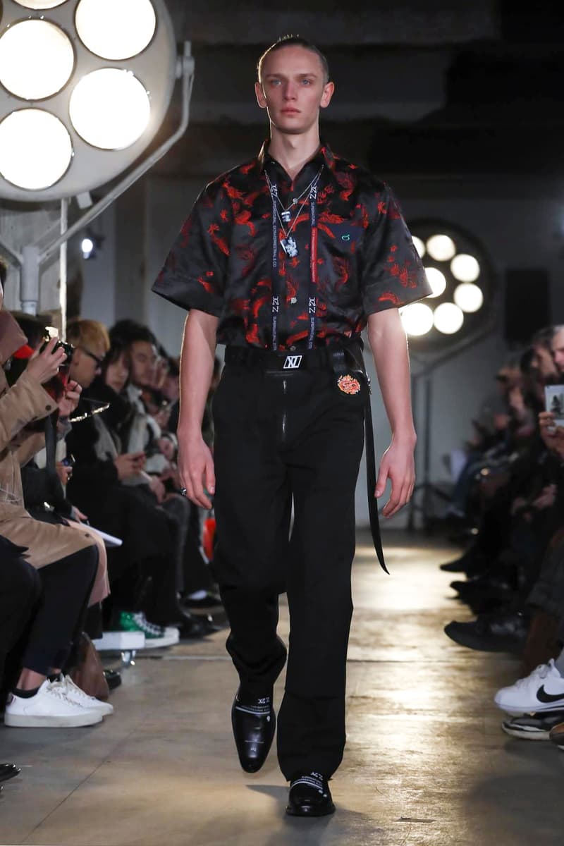 Xander Zhou 2018 Fall Winter Collection london fashion week london fashion week mens lfwm