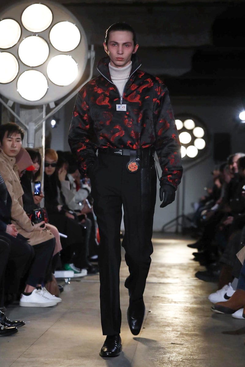 Xander Zhou 2018 Fall Winter Collection london fashion week london fashion week mens lfwm