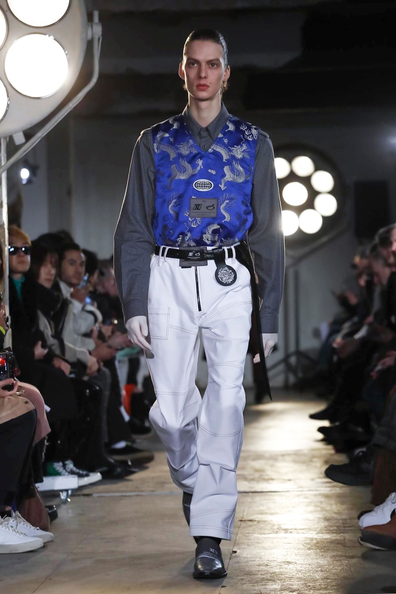 Xander Zhou 2018 Fall Winter Collection london fashion week london fashion week mens lfwm