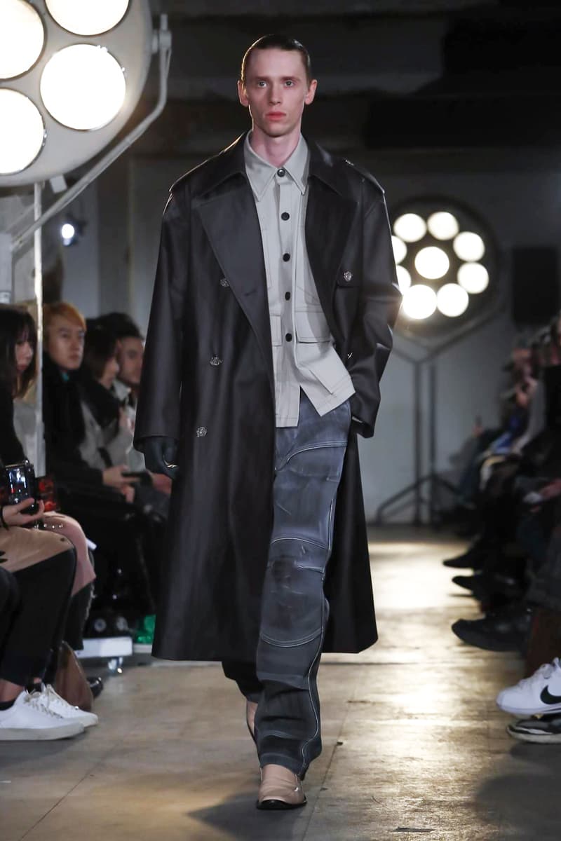 Xander Zhou 2018 Fall Winter Collection london fashion week london fashion week mens lfwm