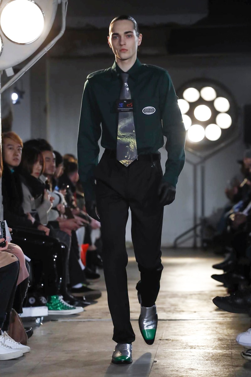 Xander Zhou 2018 Fall Winter Collection london fashion week london fashion week mens lfwm