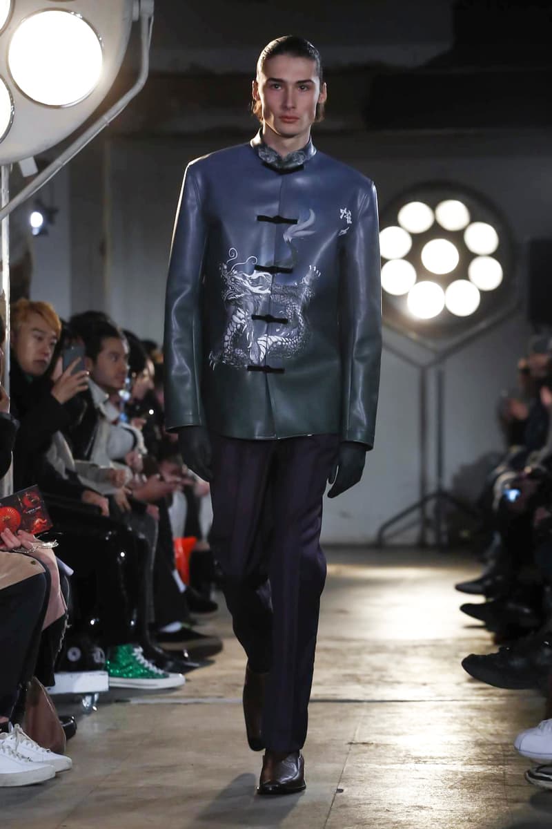 Xander Zhou 2018 Fall Winter Collection london fashion week london fashion week mens lfwm