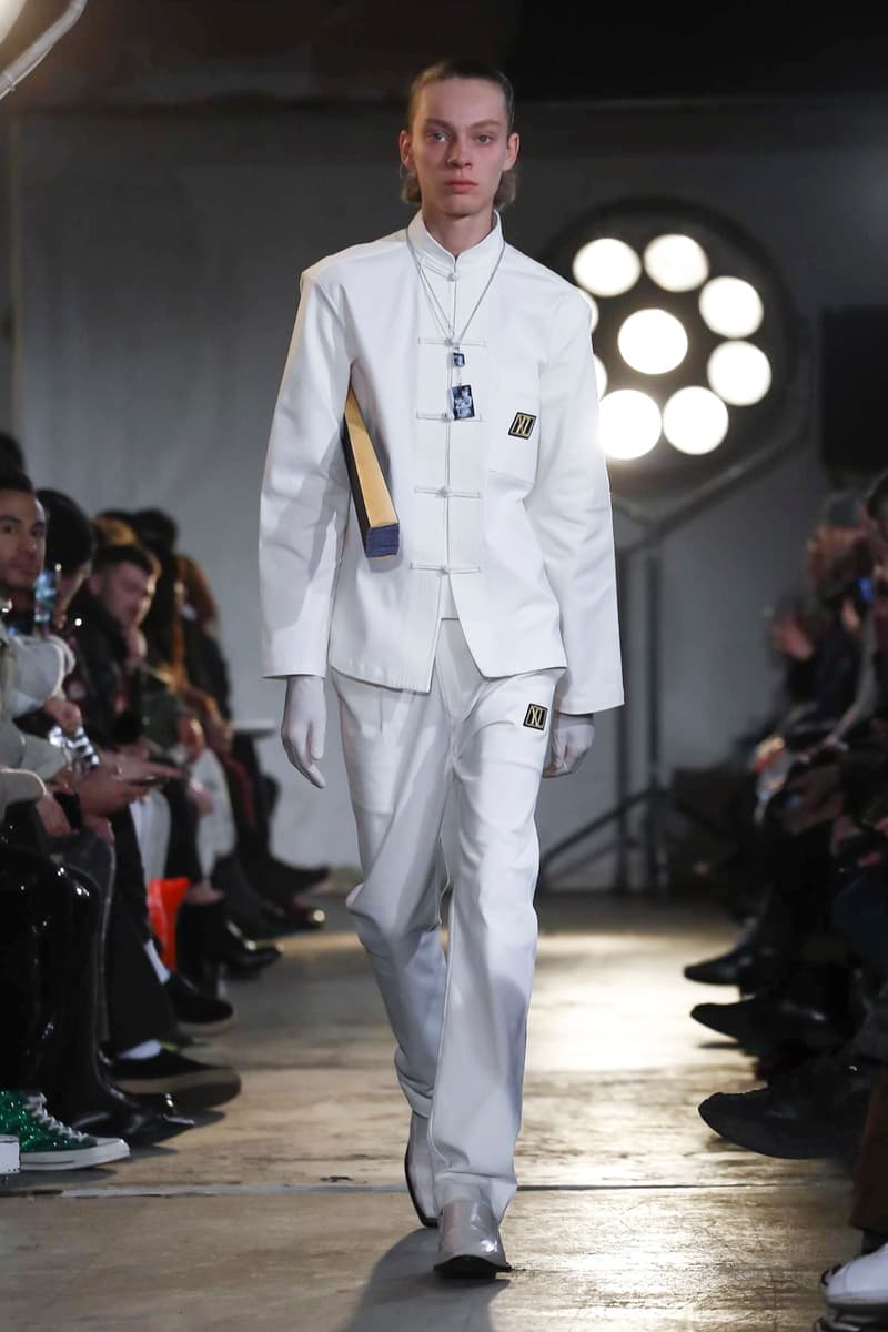 Xander Zhou 2018 Fall Winter Collection london fashion week london fashion week mens lfwm