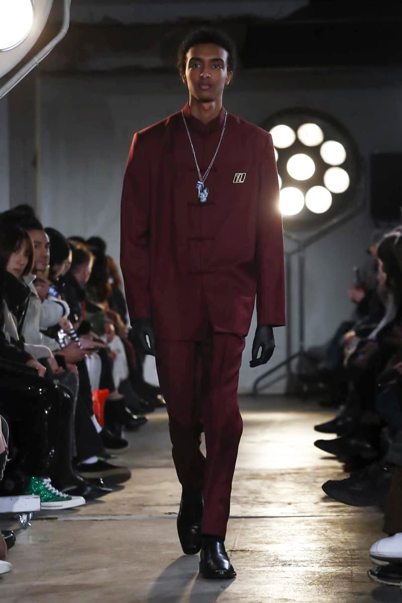 Xander Zhou 2018 Fall Winter Collection london fashion week london fashion week mens lfwm