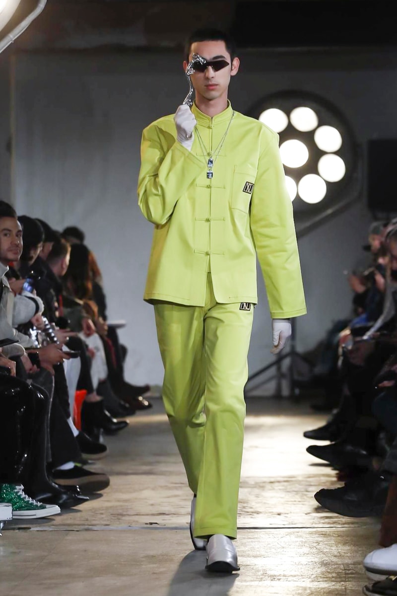 Xander Zhou 2018 Fall Winter Collection london fashion week london fashion week mens lfwm