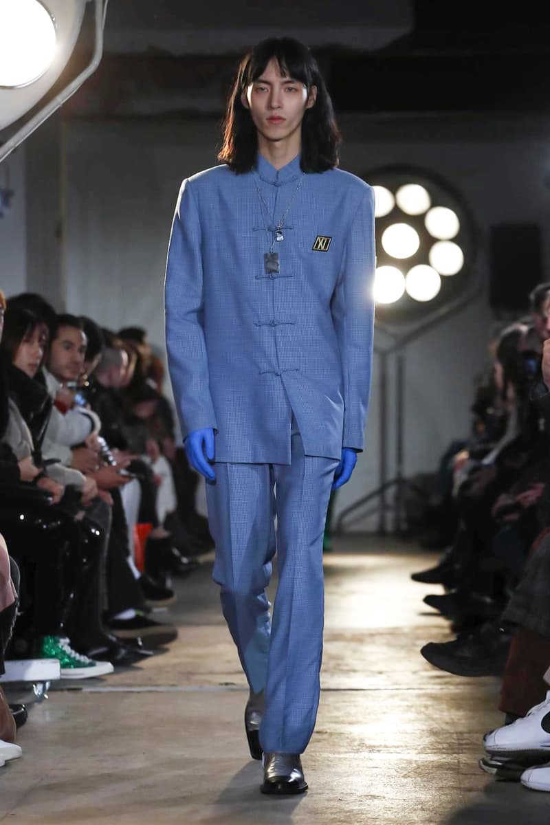 Xander Zhou 2018 Fall Winter Collection london fashion week london fashion week mens lfwm