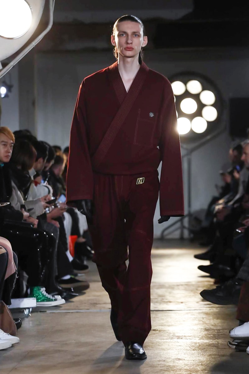 Xander Zhou 2018 Fall Winter Collection london fashion week london fashion week mens lfwm
