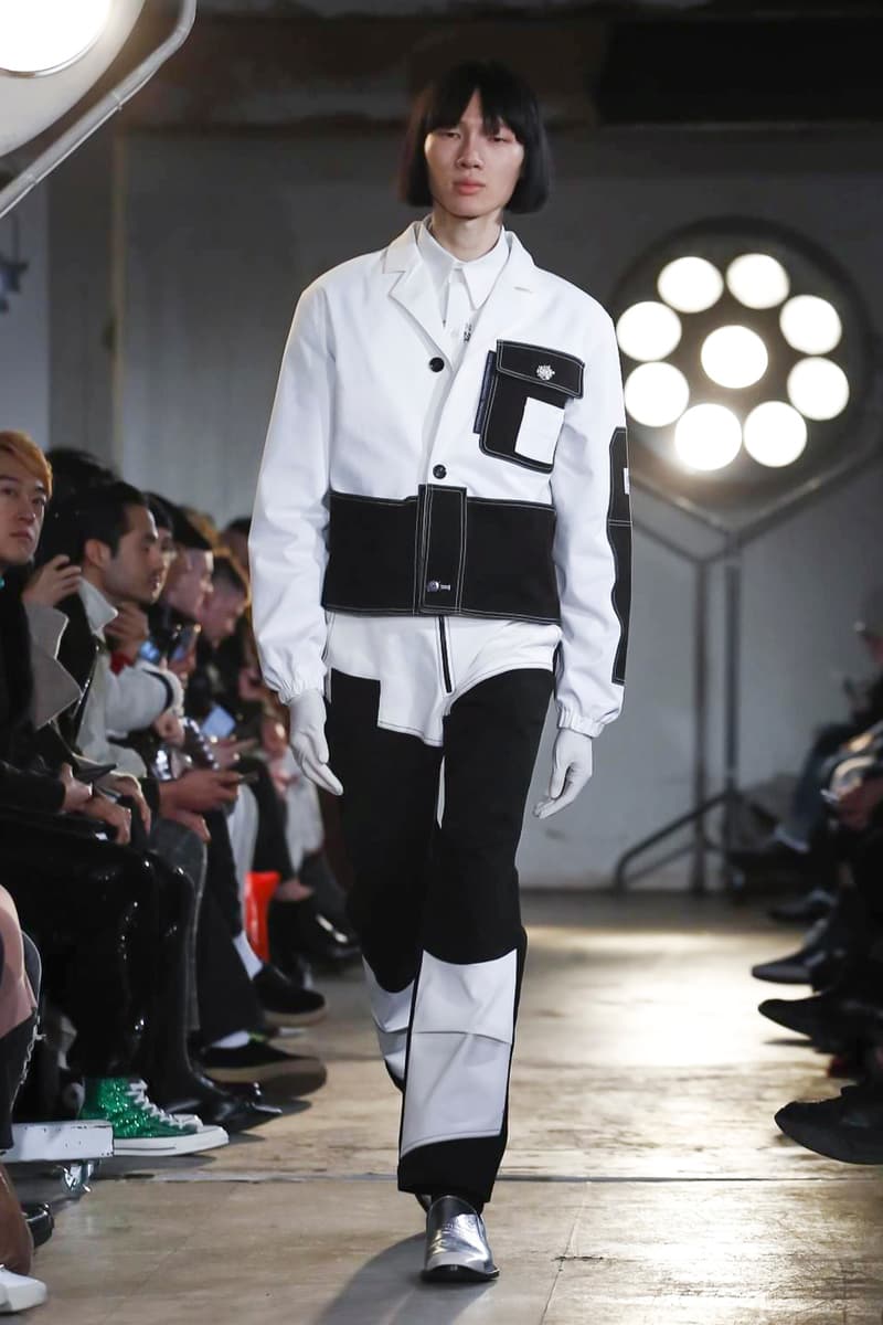 Xander Zhou 2018 Fall Winter Collection london fashion week london fashion week mens lfwm