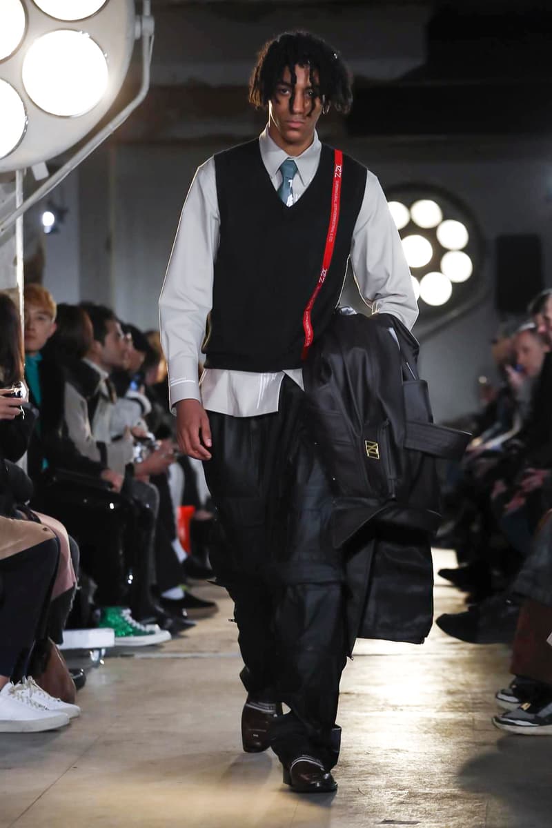 Xander Zhou 2018 Fall Winter Collection london fashion week london fashion week mens lfwm